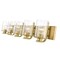 Z-Lite Beckett 5 Light Vanity, Olde Brass And Clear Seedy 492-5V-OBR - alternate 5
